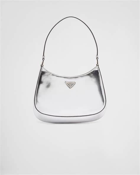 borsa prada argento turchese|bolsas de prada mujer.